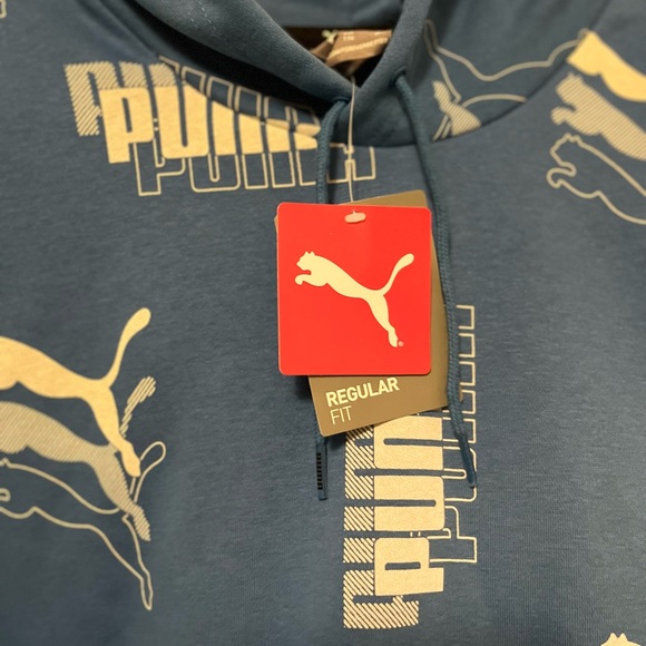 NWT Puma logo Cool Cat decal hoodie, Men’s XXL Brand New, Soft warm fleece. - Picture 13 of 13